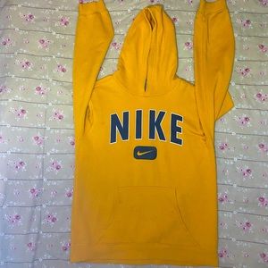 Vintage Yellow Nike Hoodie